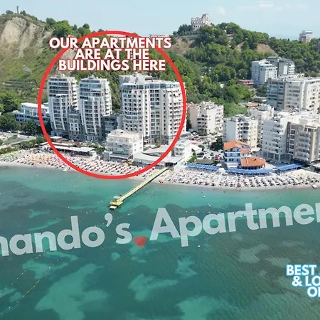 Apartamento Lovely 2-bedroom With Seaview, Location Big Sea Balcony Durrës