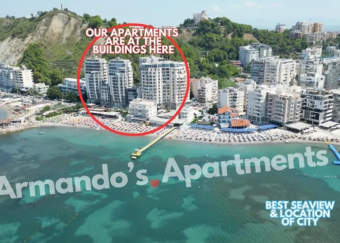 Apartamento Lovely 2-bedroom With Seaview, Location Big Sea Balcony Durrës